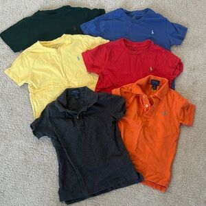 Polo by Ralph Lauren Kids' Vibrant Short Sleeve Tees size 4/4T